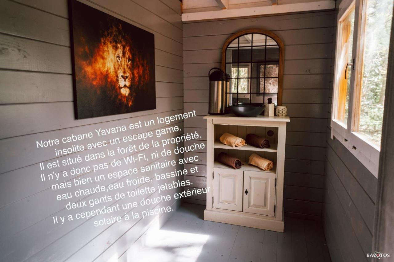 Cabane Insolite Avec Escape Game Saint-Évarzec Zewnętrze zdjęcie