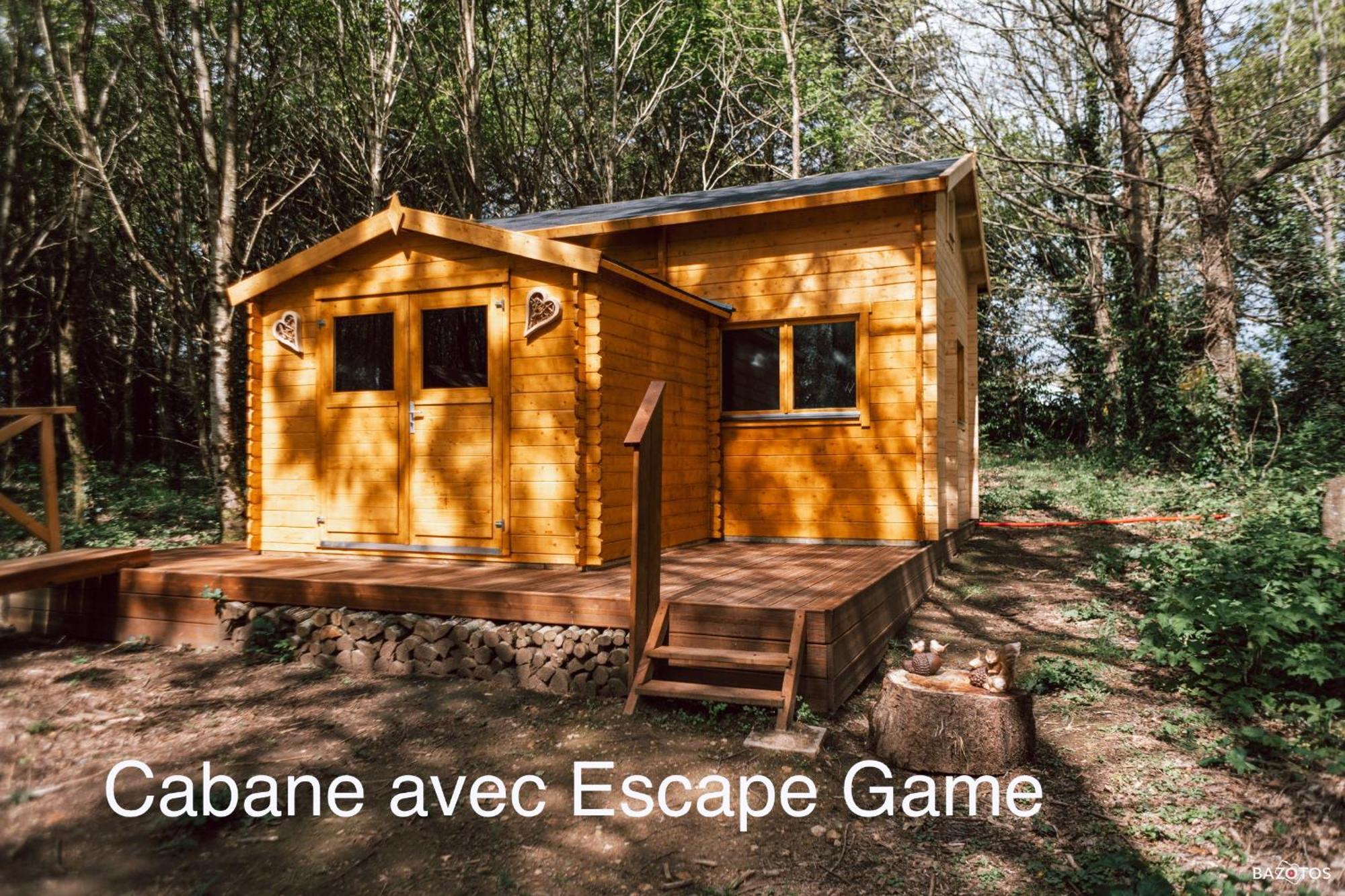 Cabane Insolite Avec Escape Game Saint-Évarzec Zewnętrze zdjęcie