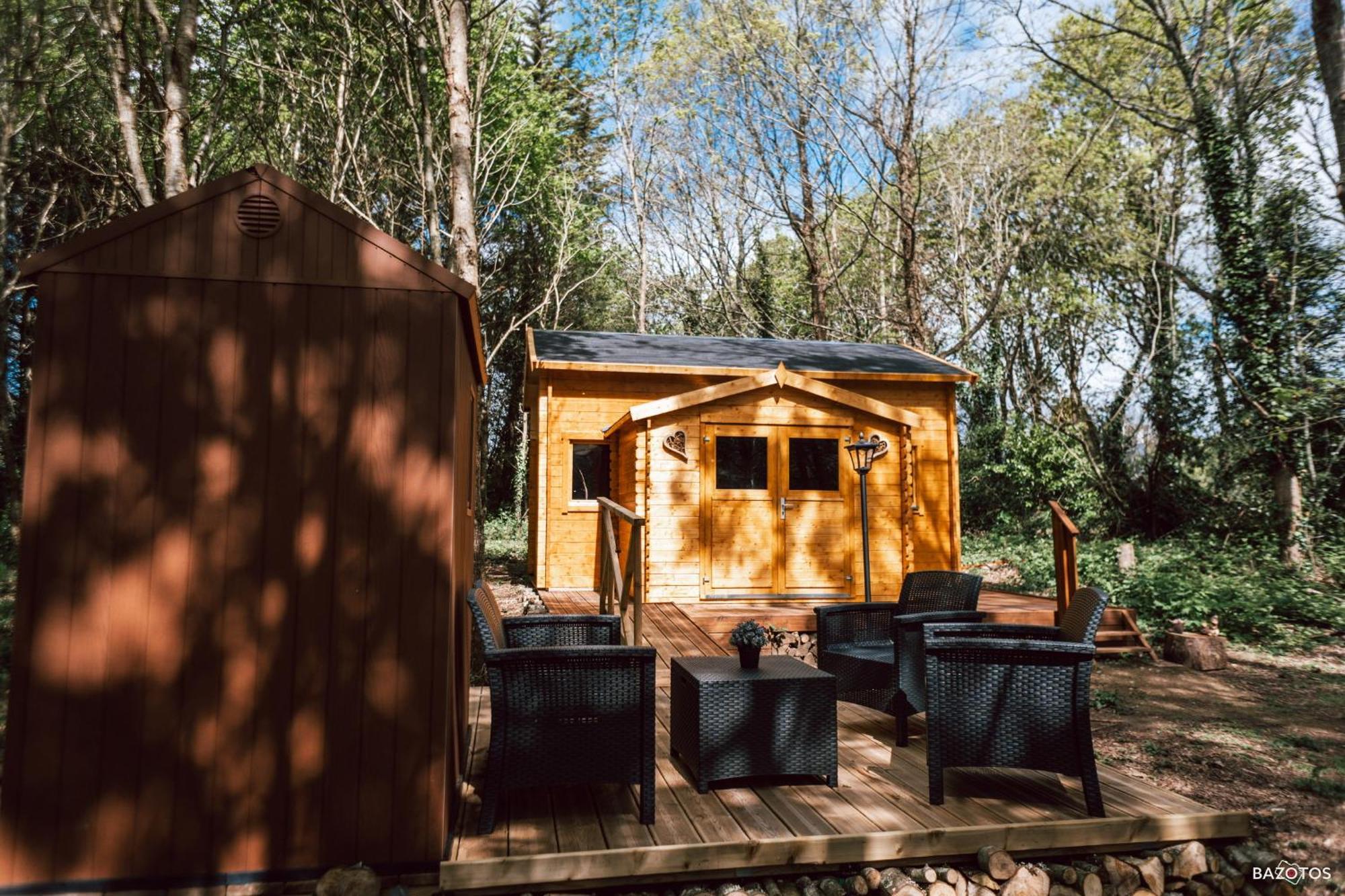 Cabane Insolite Avec Escape Game Saint-Évarzec Zewnętrze zdjęcie